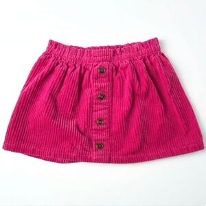 ISAAC MIZRAHI NEW YORK Girls Pink Corduroy Skirt Size XS (4)